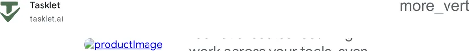 An ad Tasklet is running