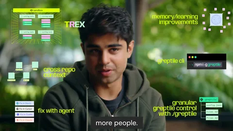 An ad Greptile is running