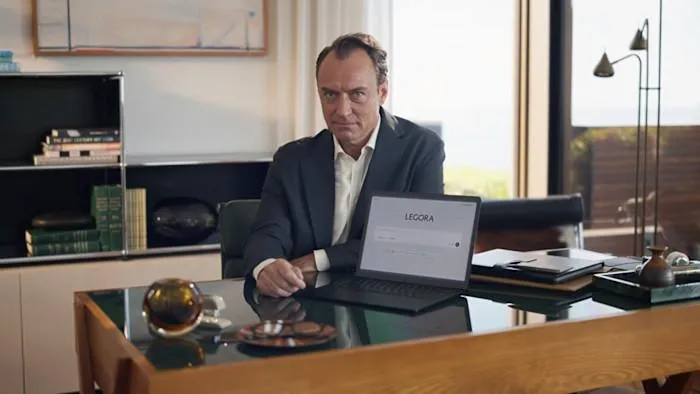 An ad Legora is running