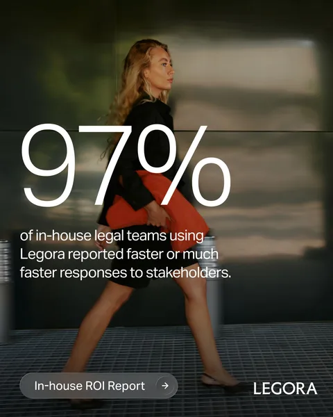 An ad Legora is running