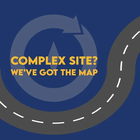 An ad nCompass is running