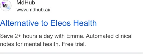 An ad mdhub is running