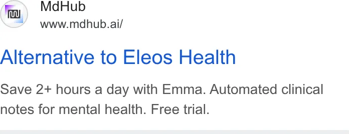 An ad mdhub is running