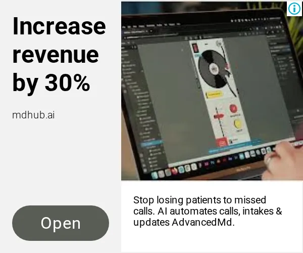 An ad mdhub is running