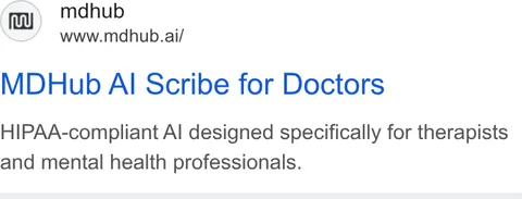 An ad mdhub is running