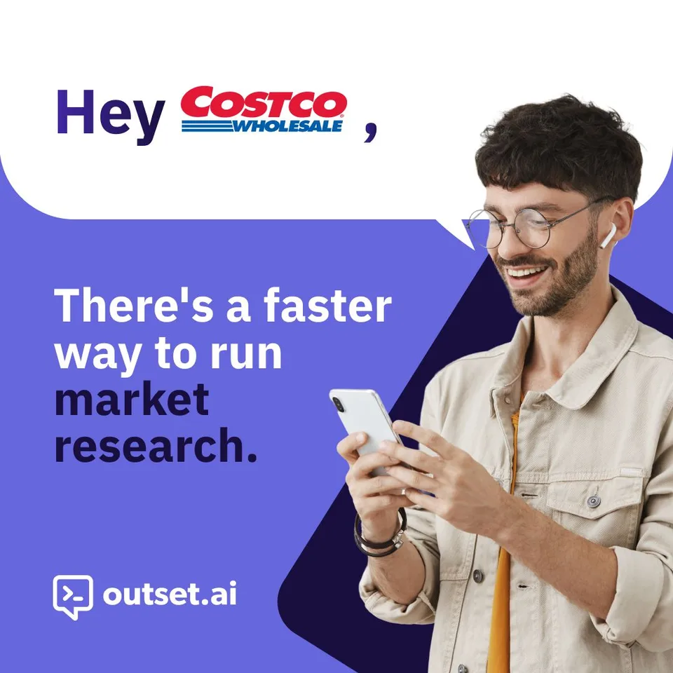 An ad Outset is running