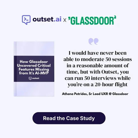 An ad Outset is running