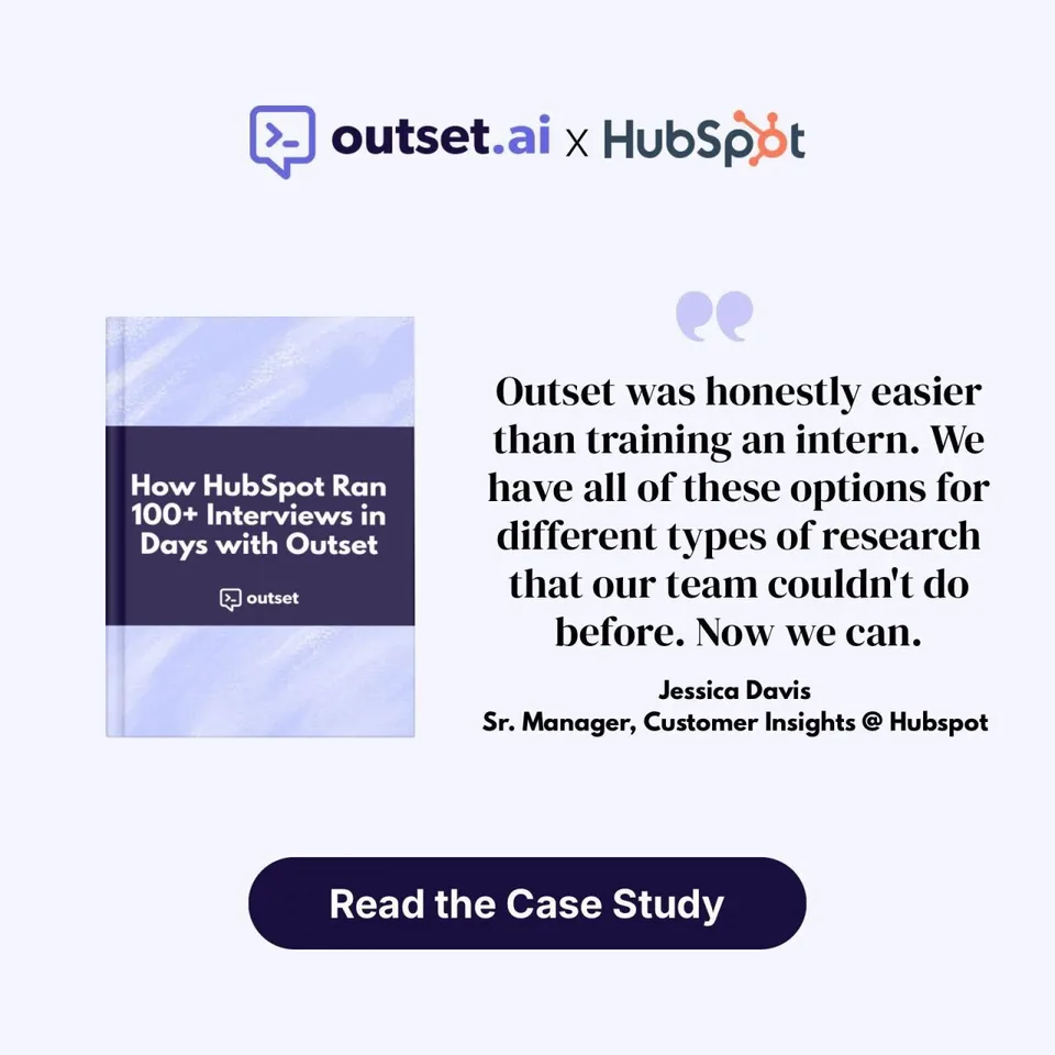An ad Outset is running