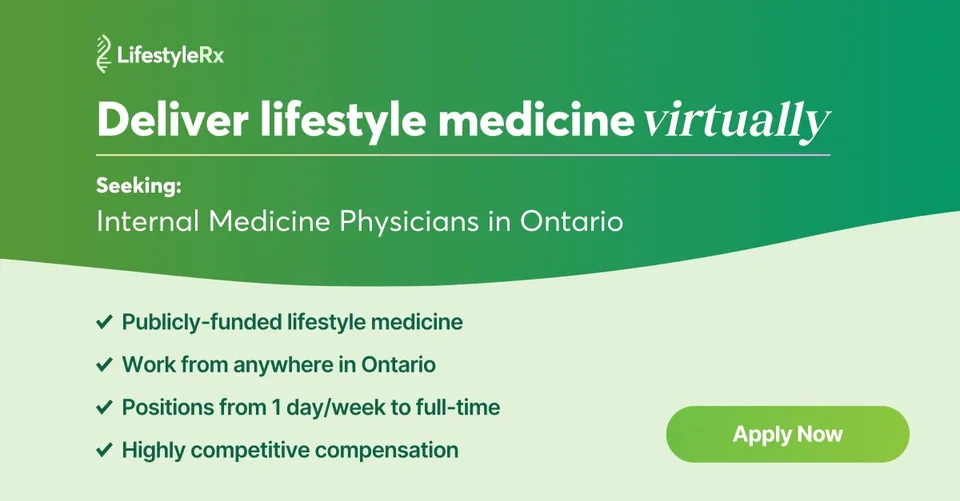 An ad LifestyleRx is running