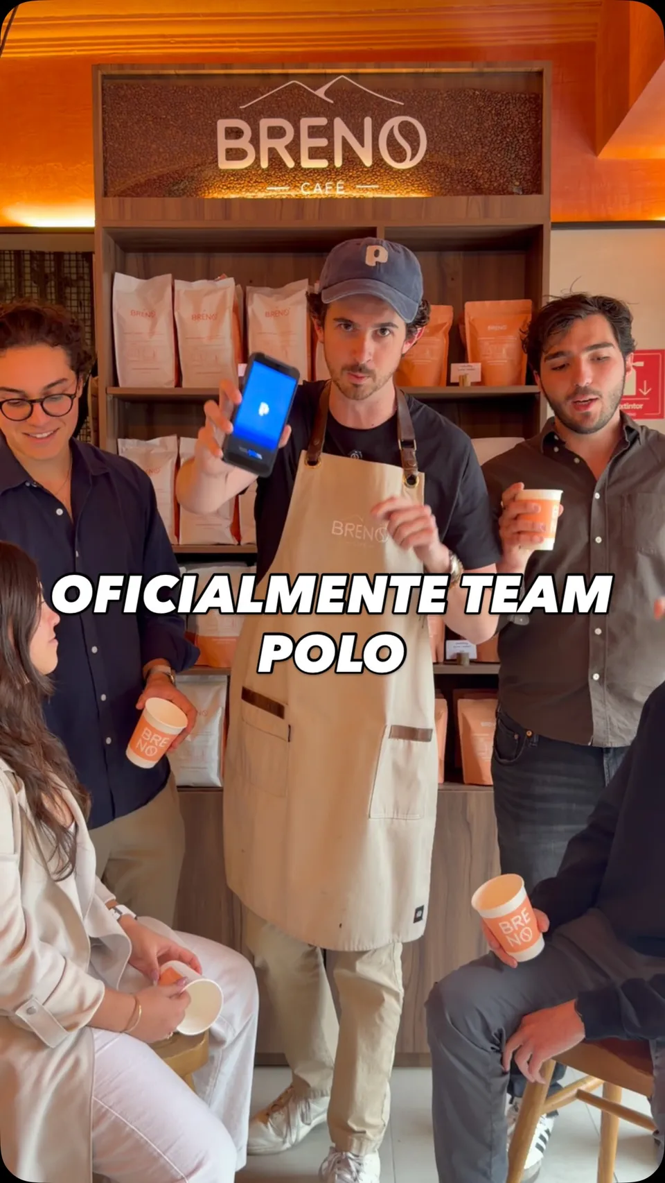 An ad PoloTab is running