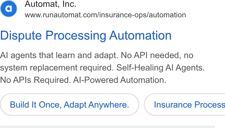 An ad Runautomat is running