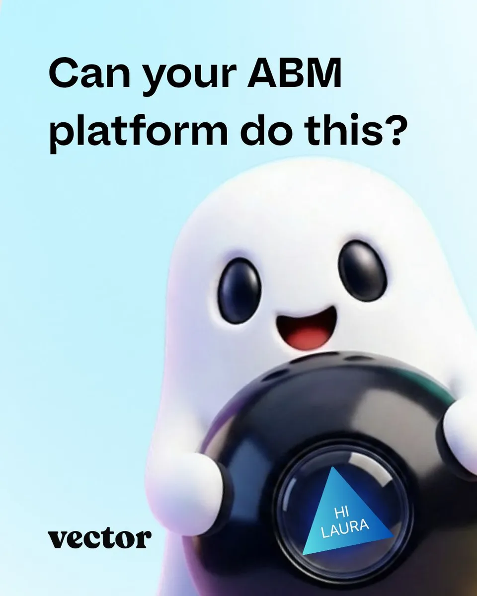 An ad Vector is running