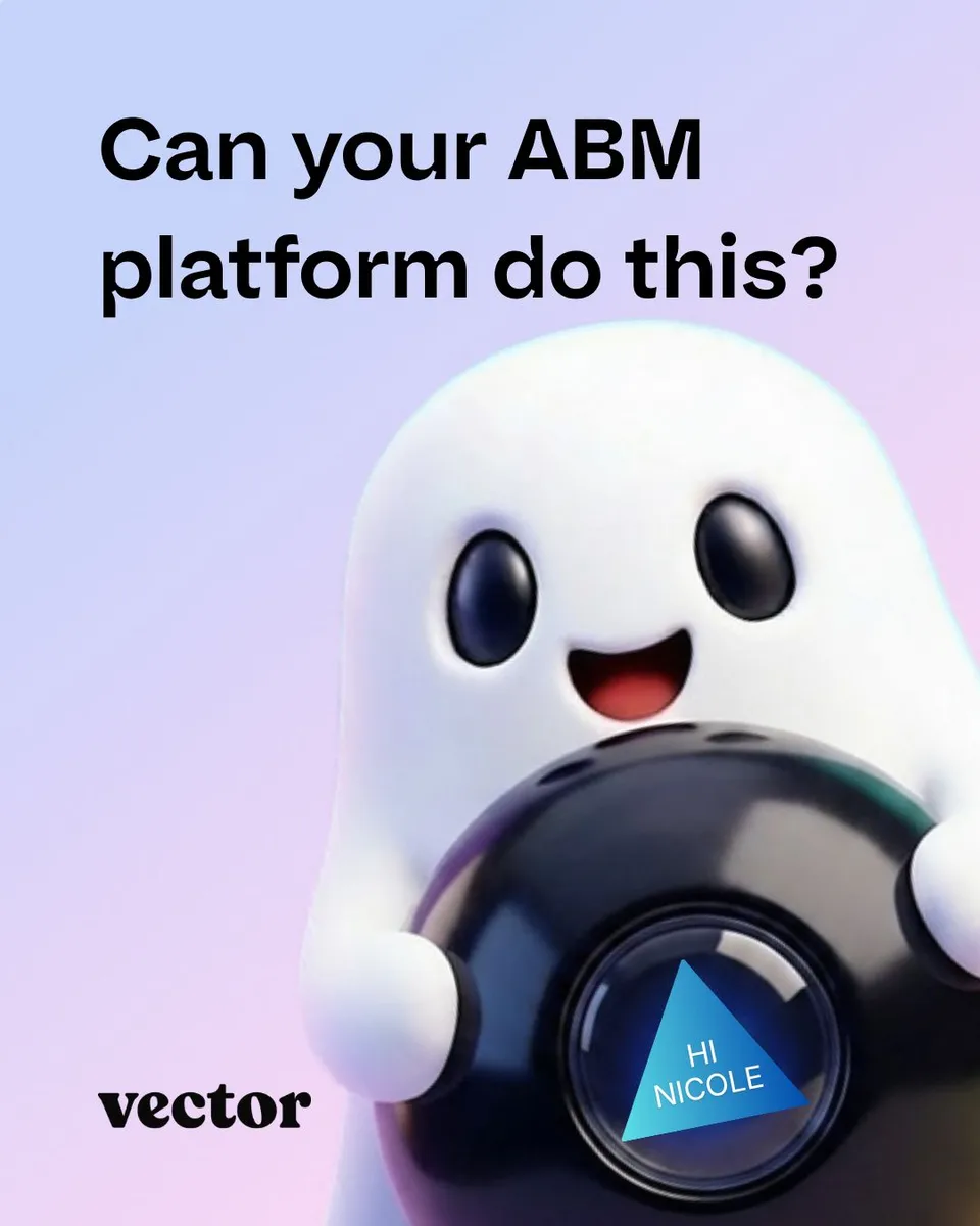 An ad Vector is running
