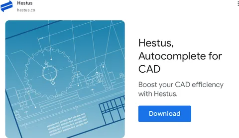 An ad Hestus is running