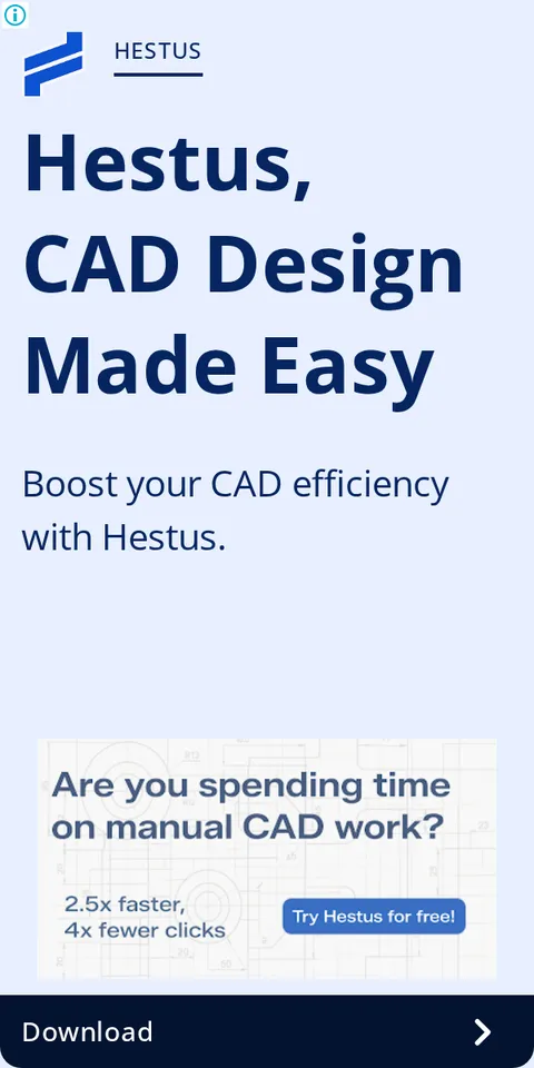 An ad Hestus is running