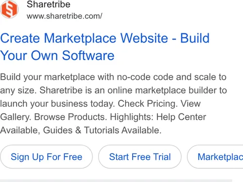 An ad Wordware is running