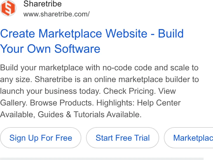 An ad Wordware is running