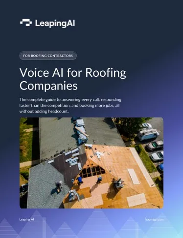 An ad Leaping AI is running