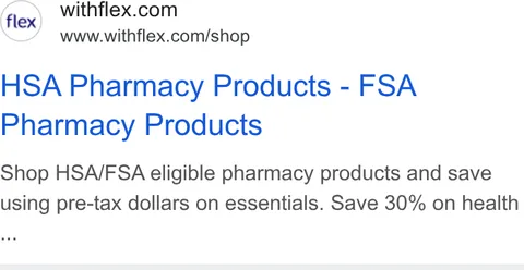 An ad Flex is running