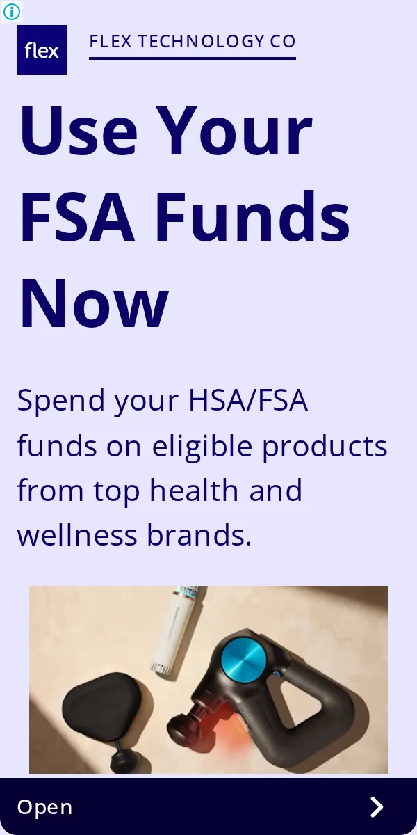 An ad Flex is running