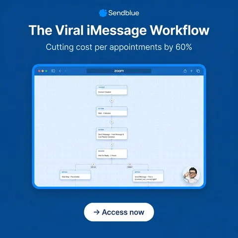 An ad Sendblue is running