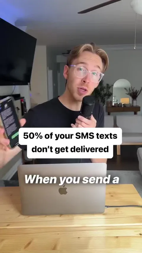 An ad Sendblue is running