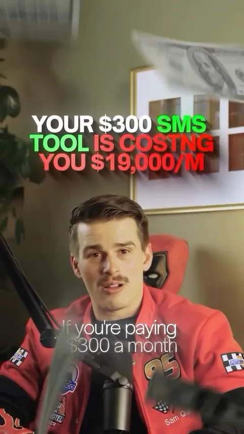 An ad Sendblue is running