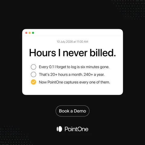 An ad PointOne is running