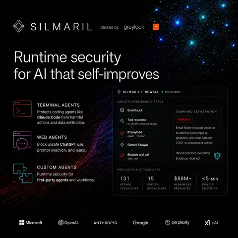 An ad Silmaril is running