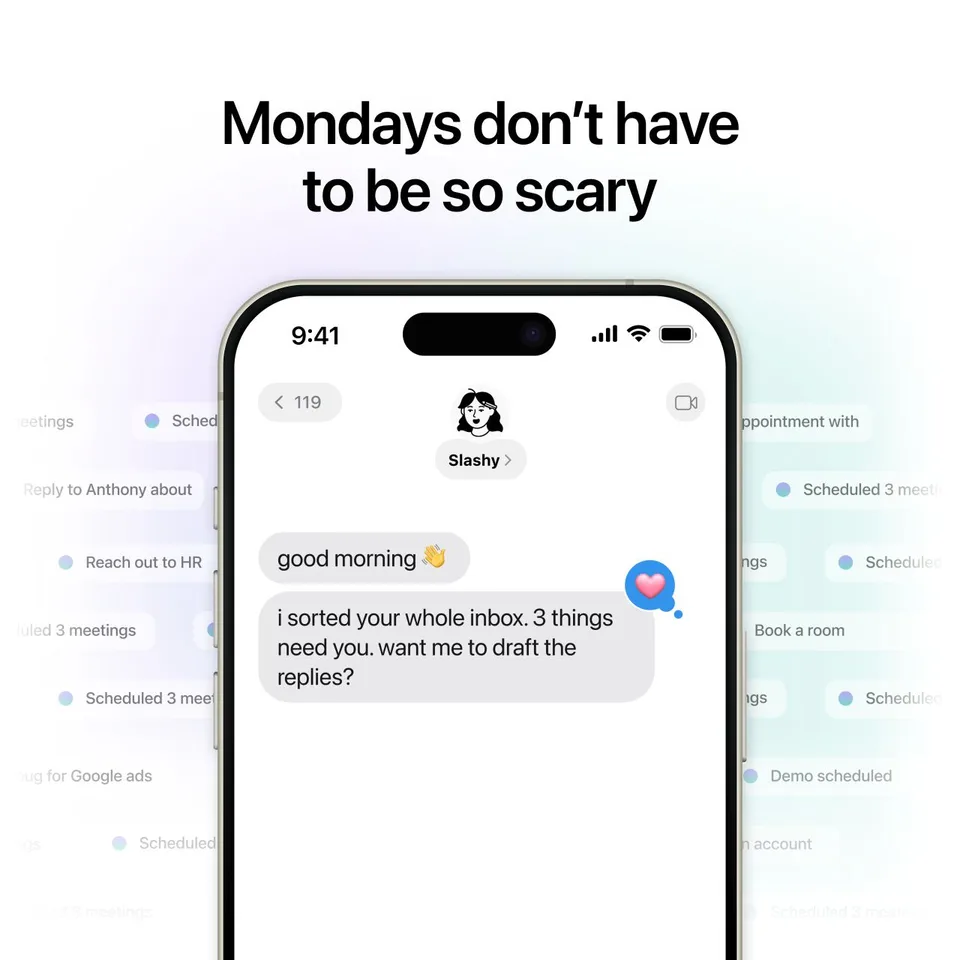 An ad Slashy is running