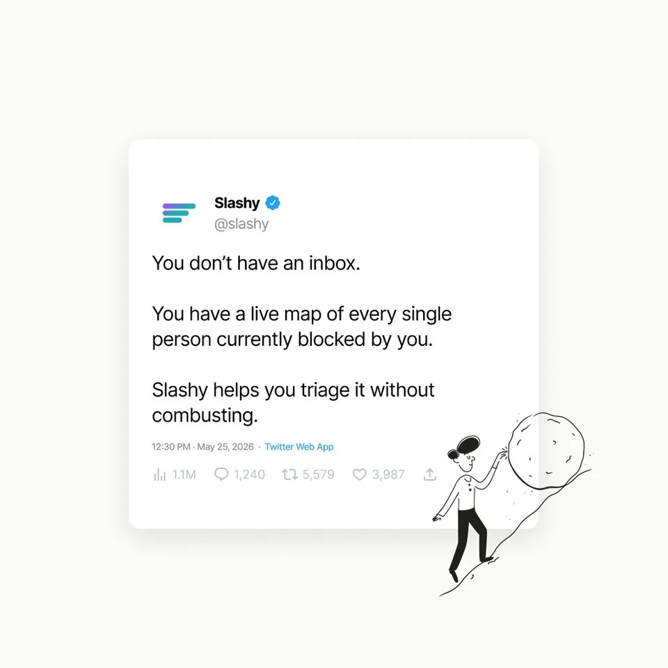 An ad Slashy is running