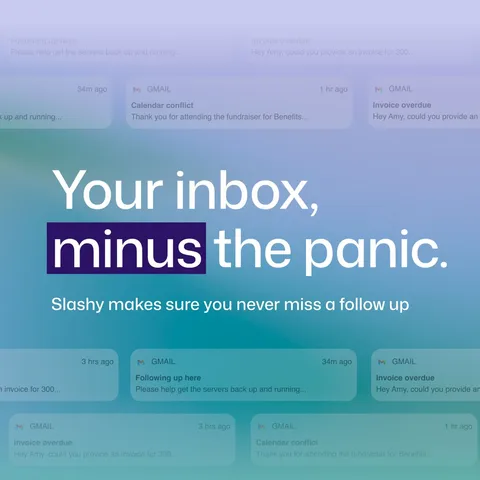 An ad Slashy is running