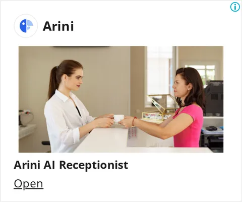 An ad Arini is running