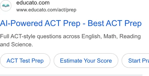 An ad Educato is running