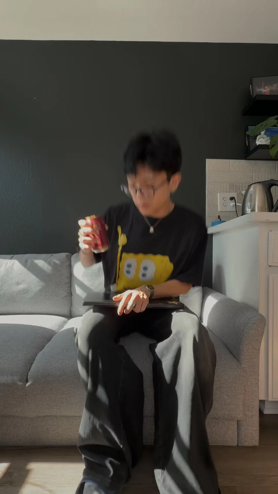 An ad Floot is running