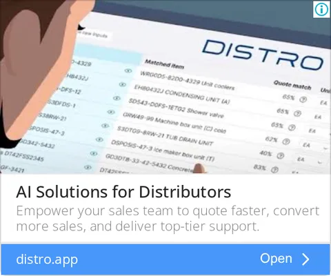An ad Distro is running