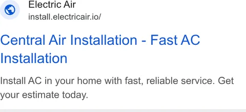 An ad Electric Air is running