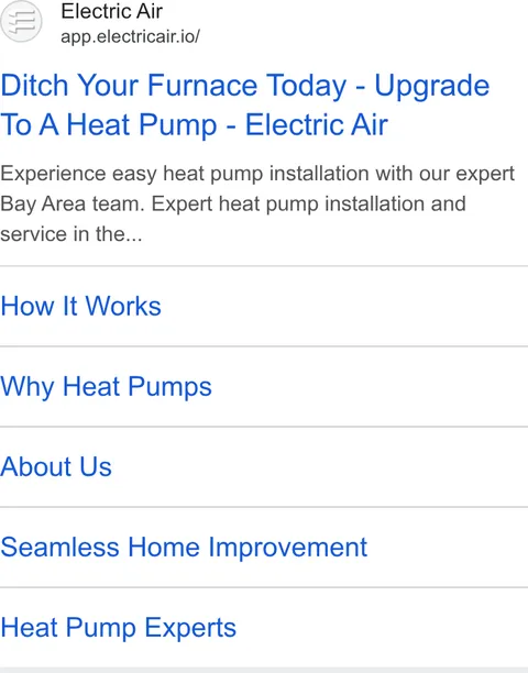 An ad Electric Air is running