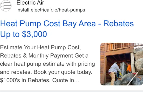 An ad Electric Air is running