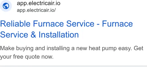 An ad Electric Air is running