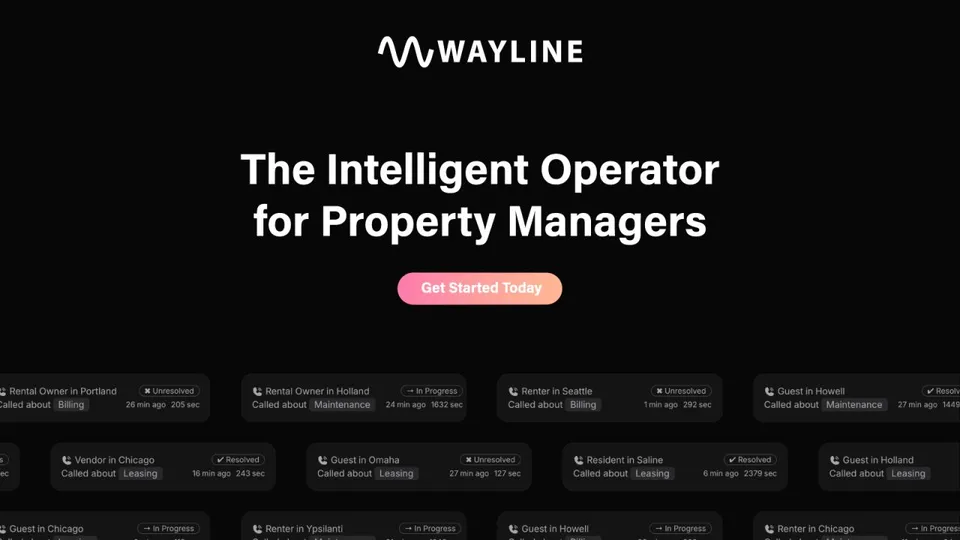 An ad Wayline is running