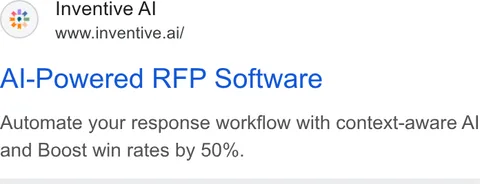 An ad Inventive AI is running