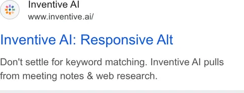 An ad Inventive AI is running