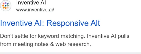 An ad Inventive AI is running