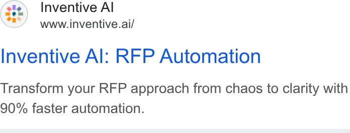 An ad Inventive AI is running