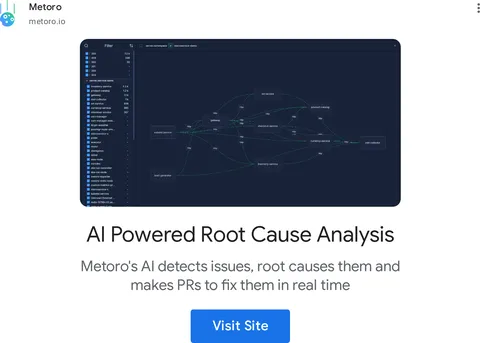 An ad Metoro is running