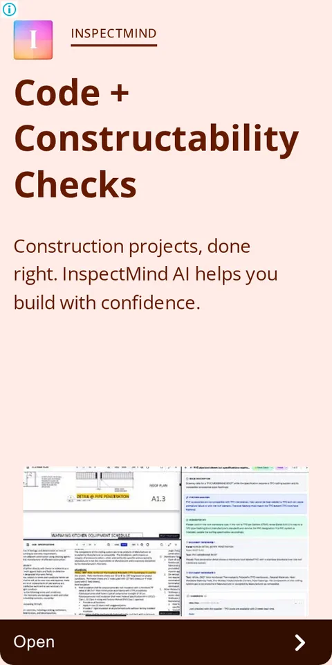An ad InspectMind AI is running