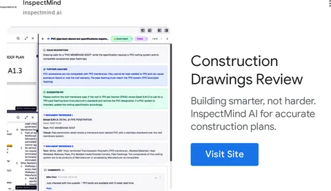 An ad InspectMind AI is running