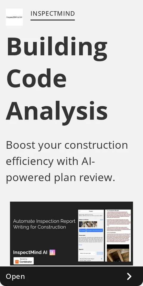 An ad InspectMind AI is running