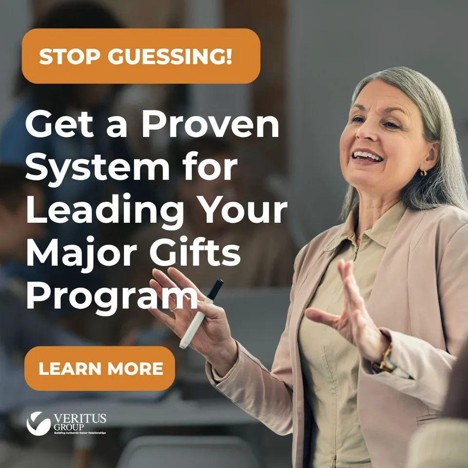 An ad Veritus is running